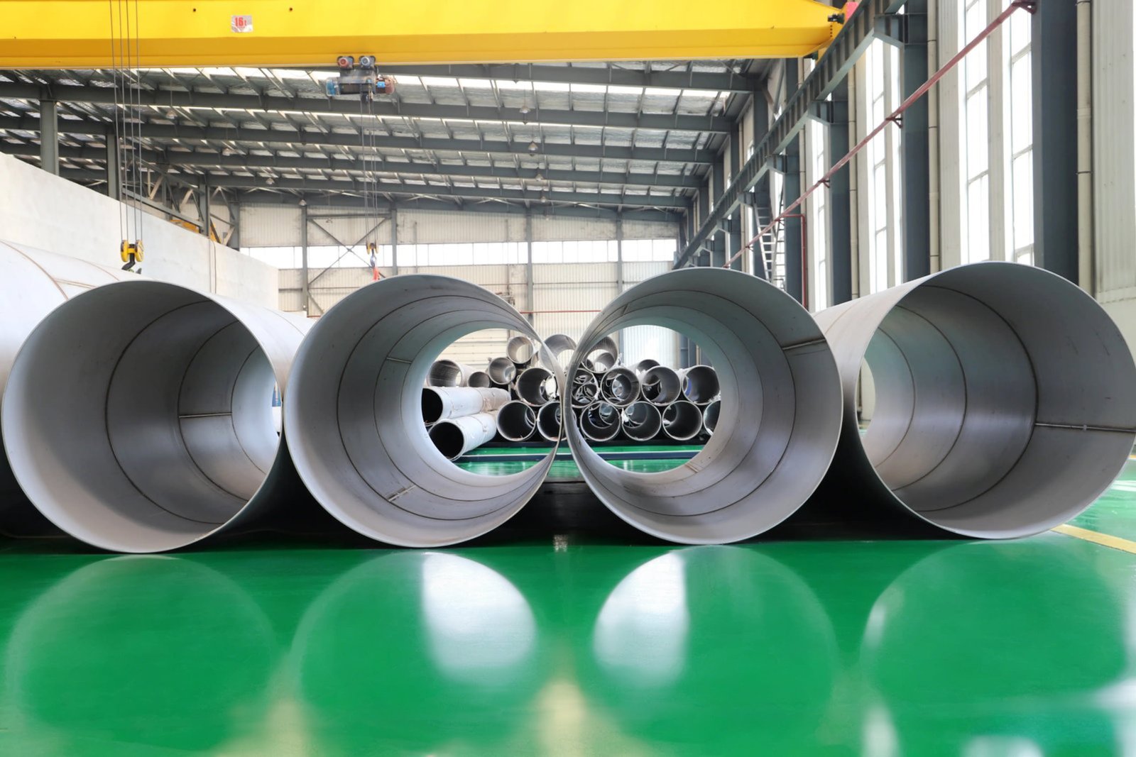 Welded pipe manufacturing line at BAOFENG